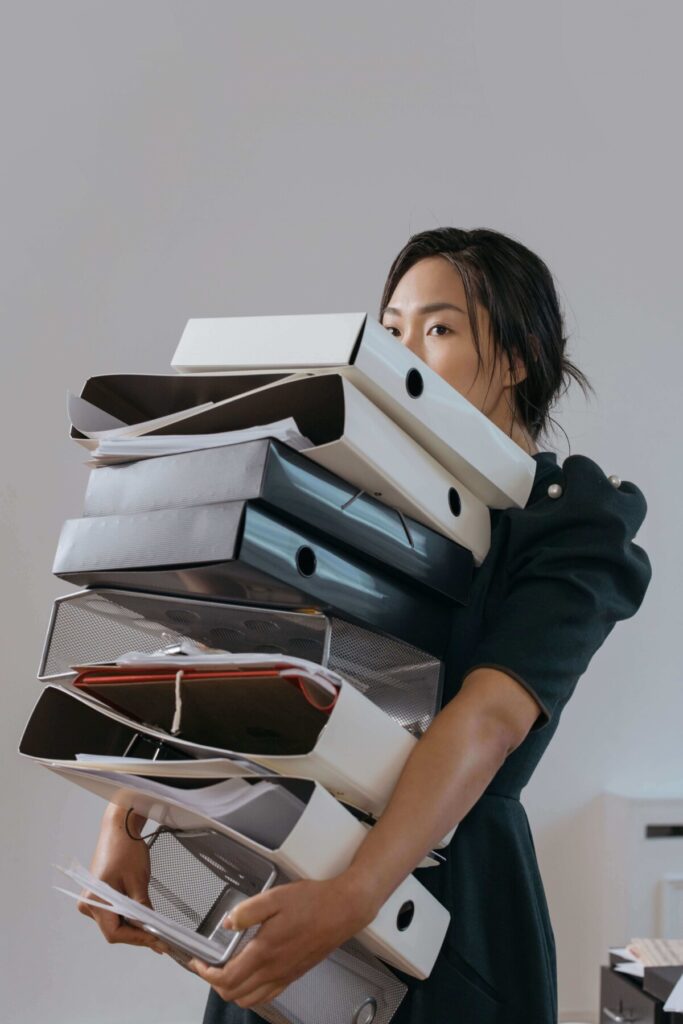 서류파일 정리