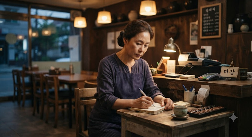 업무종료 후 정리