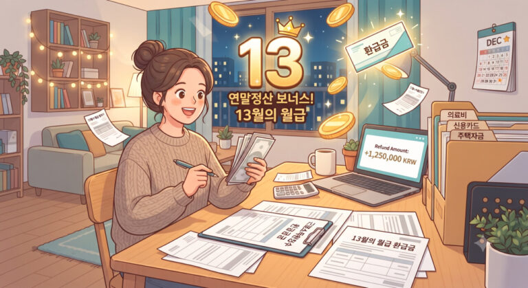 연말정산으로 13월의 월급 받기
