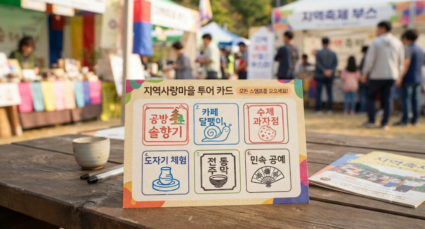 지역축제 스탬프 투어
