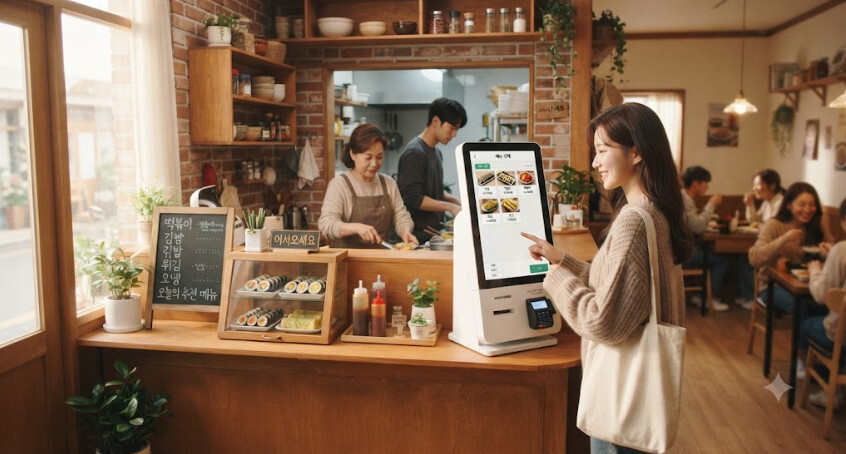 키오스크 사용 주문