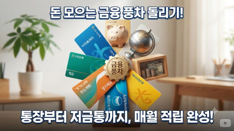 풍차적금으로 목돈 만들기