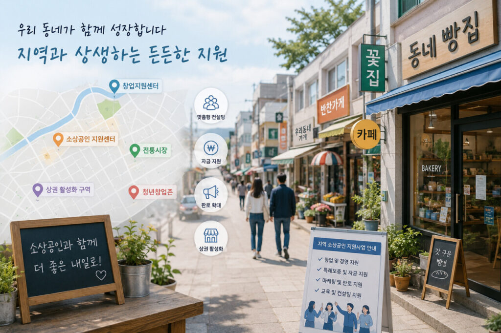 지역과 상생하는 든든한 지원